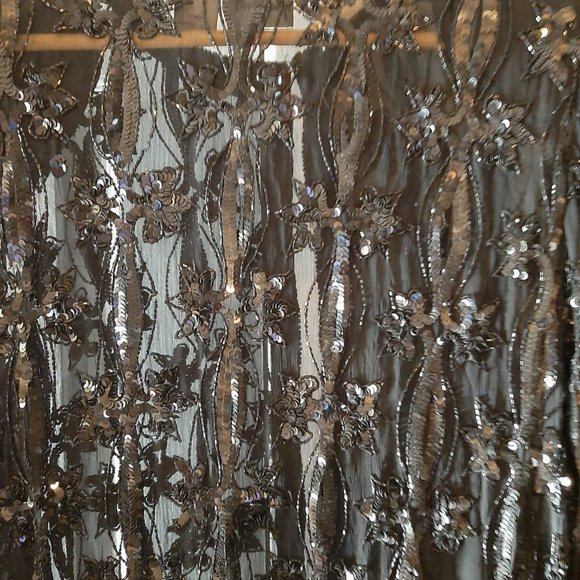 Beautiful Silk Sequined Jacket - Picture 6 of 8